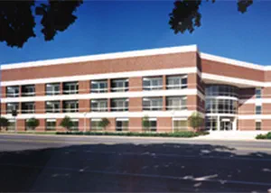 Three-story brick Oklahoma State University Center for International Trade Development building